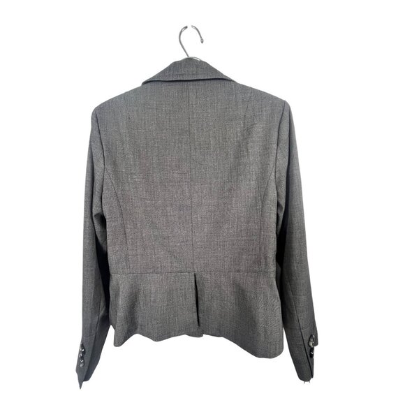 Women’s cropped and Lined business jacket size 12 gray - Picture 10 of 15